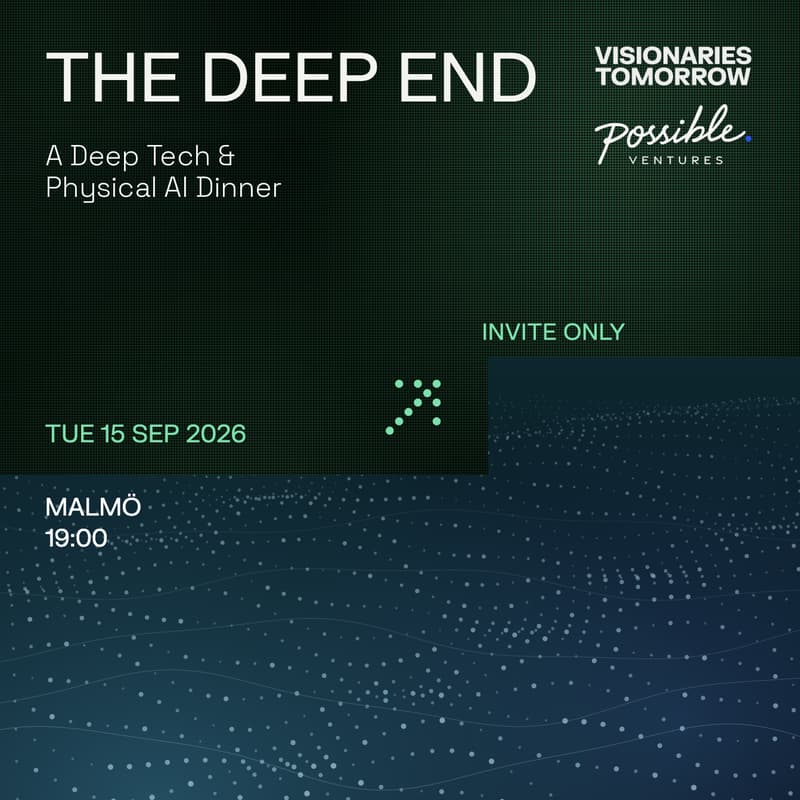 Cover Image for THE DEEP END: A Deep Tech & Physical AI Dinner