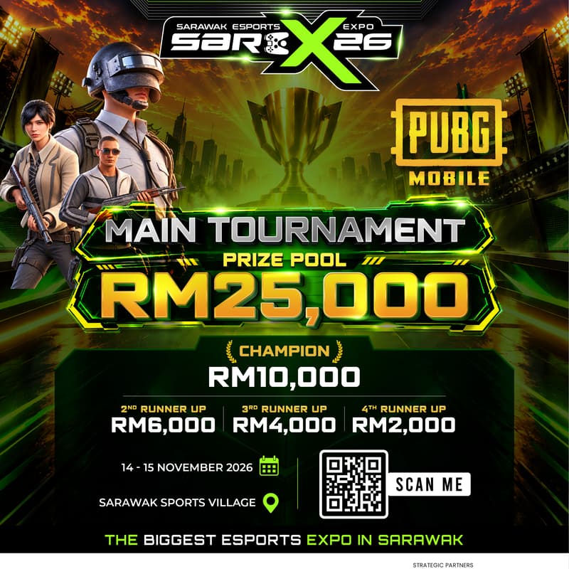 Cover Image for SAREX26 PUBG Mobile Tournament Registration