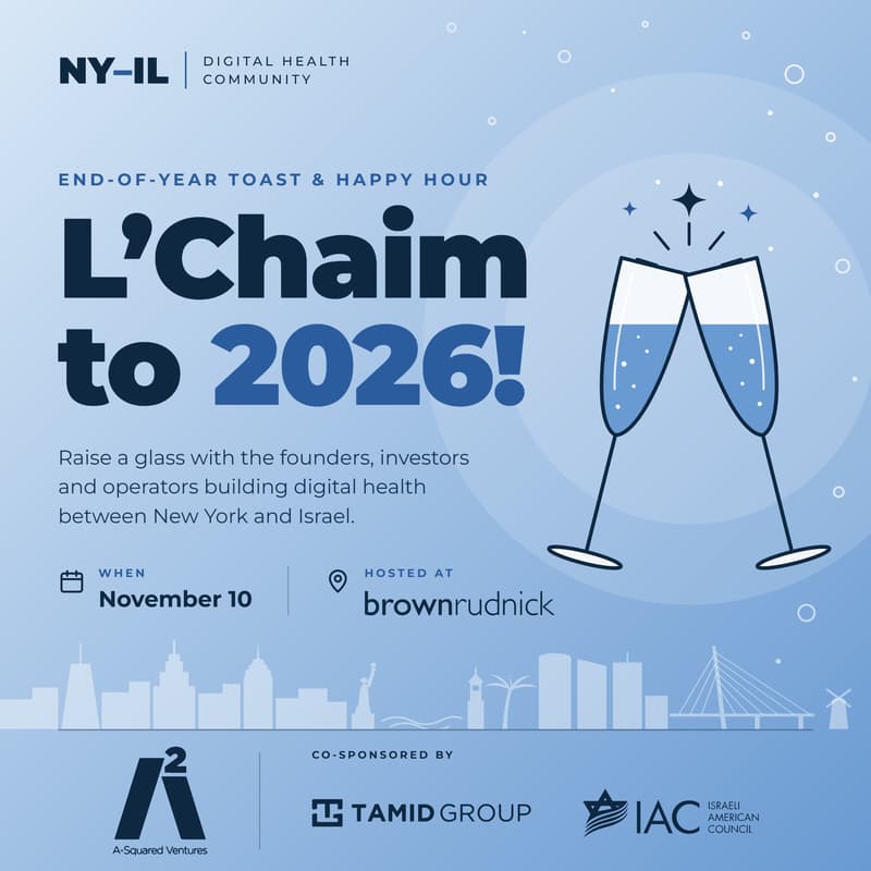 Cover Image for NY - IL Digital Health Community: End-of-Year Toast & Happy Hour