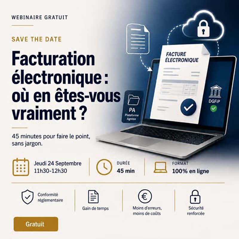 Cover Image for Webinaire BNI 77/94 : Facturation électronique - Tout comprendre, sans jargon !