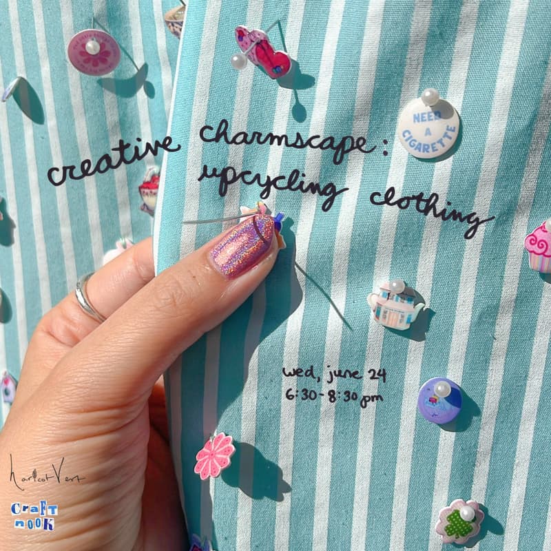 Cover Image for creative charmscape: upcycling clothing