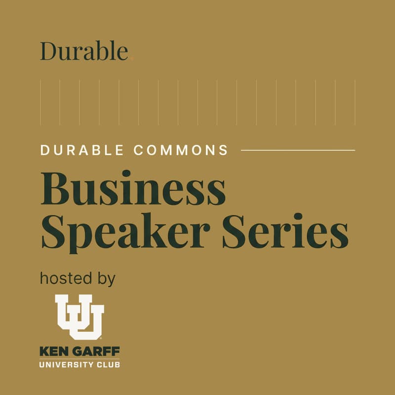 Cover Image for The Durable Business Speaker Series, hosted by Ken Garff University Club: 7,000 Utah businesses started, with Silvia Castro of Suazo Center