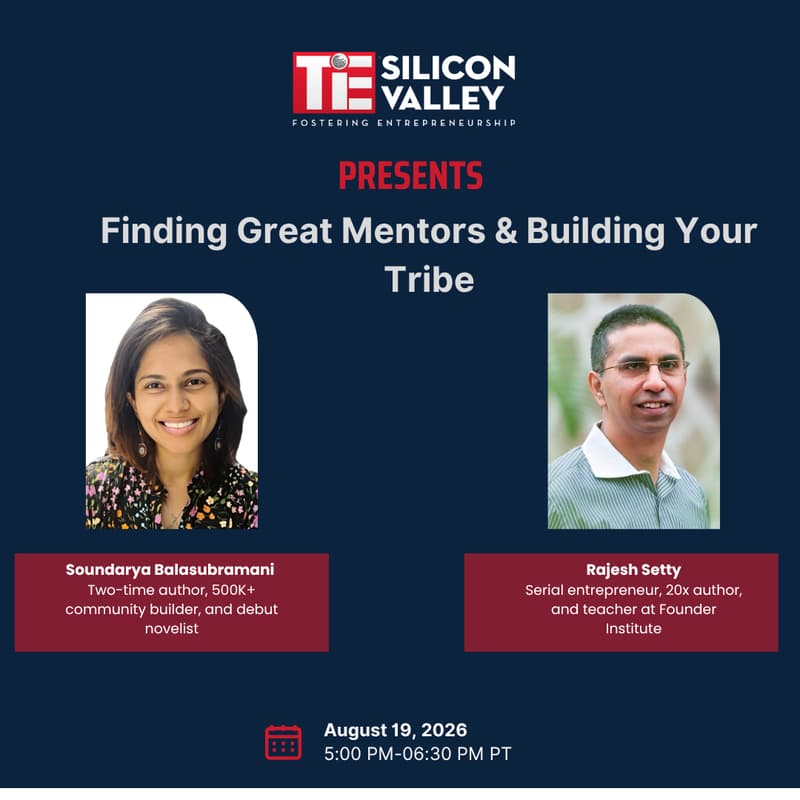 Cover Image for Finding Great Mentors & Building Your Tribe (In-Person)