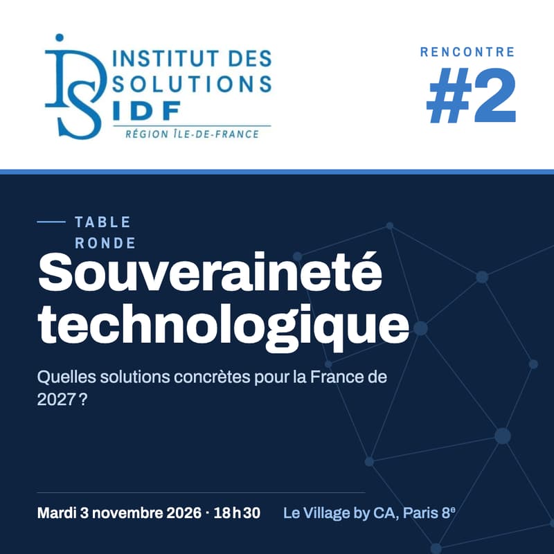 Cover Image for Institut des Solutions Ile de France - Rencontre #2