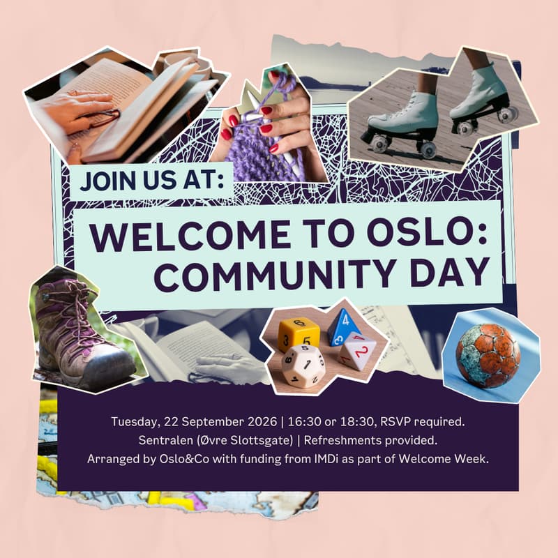 Cover Image for Welcome to Oslo: Community Day