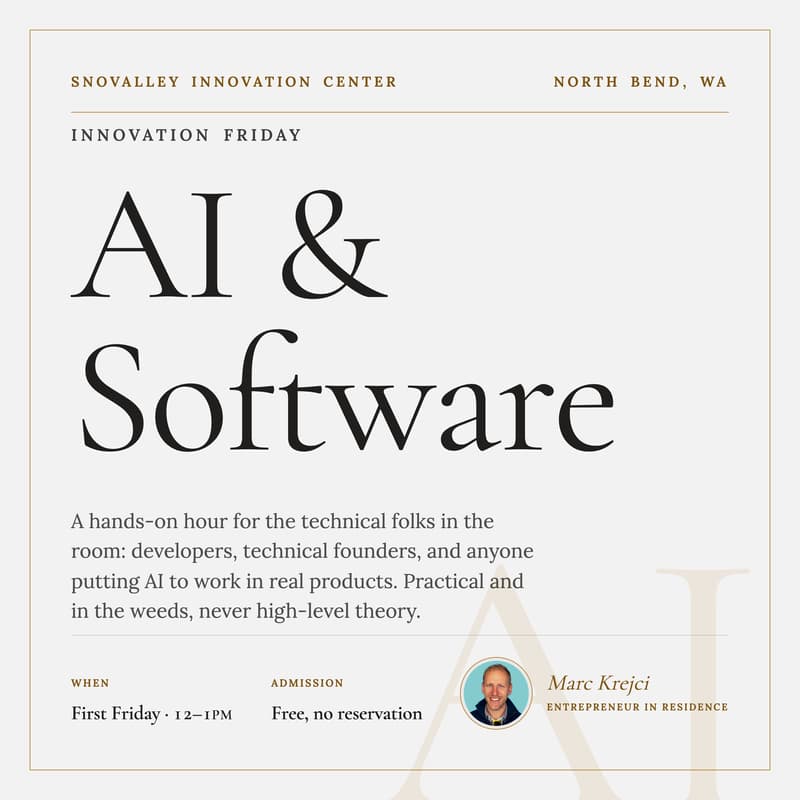 Cover Image for Innovation Friday: AI & Software