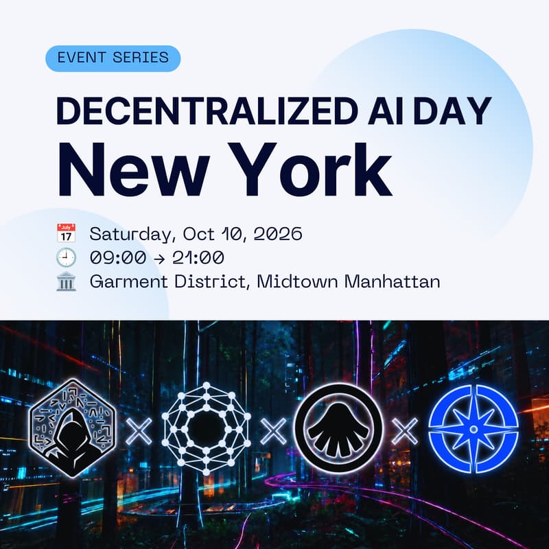 Cover Image for Decentralized AI Day New York - #AIWeekNY