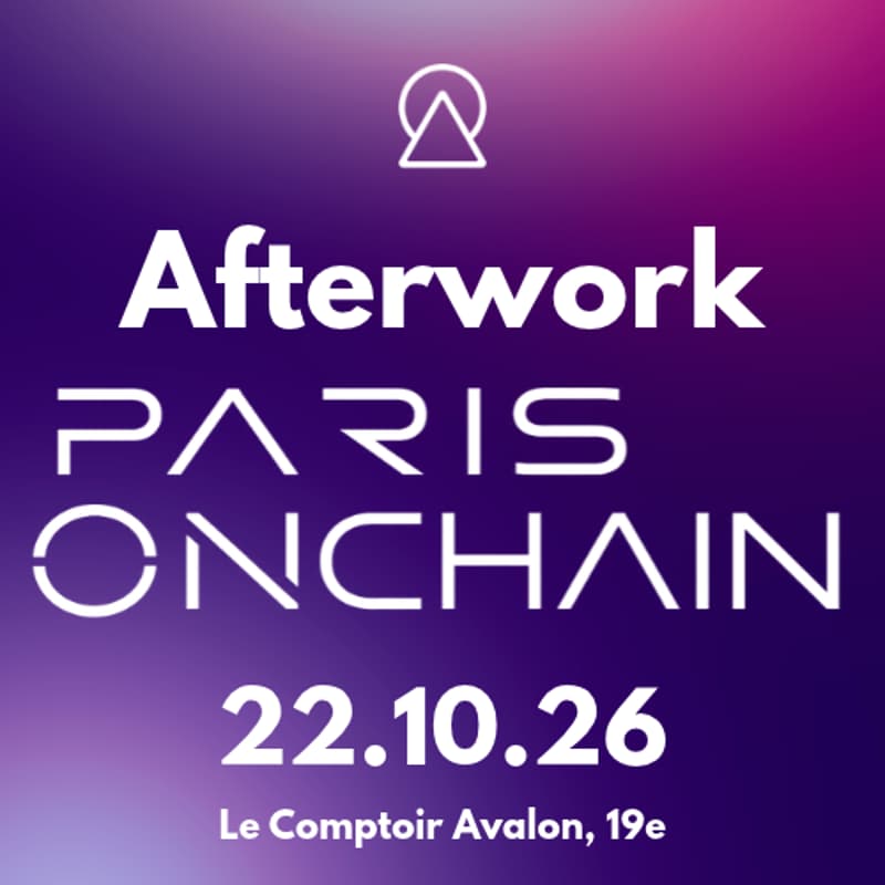 Cover Image for Afterwork WEB3 - Paris Onchain