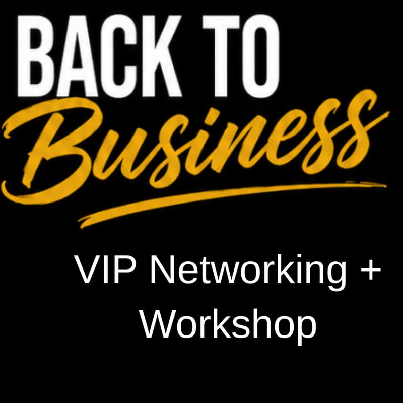 Cover Image for Back to Business Workshop - Finish the year strong with a clear plan, smarter systems, and AI-powered strategies.