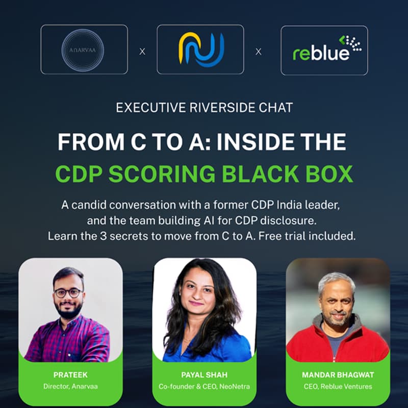 Cover Image for From C to A: Inside the CDP Scoring Black Box-A Riverside Chat with Former CDP India & Reblue
