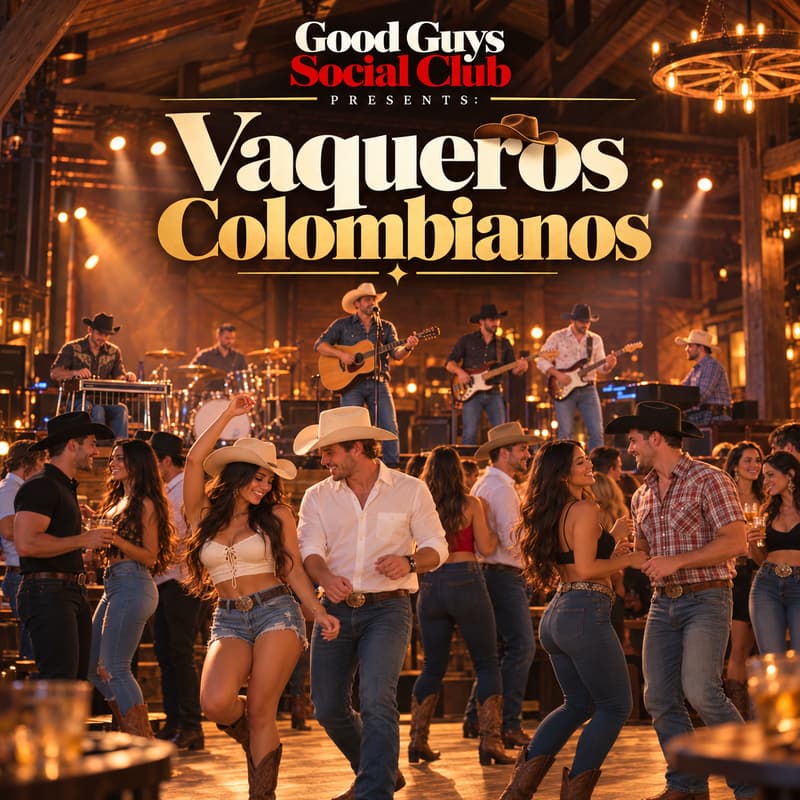 Cover Image for Vaqueros Colombianos: Noche De Solteros