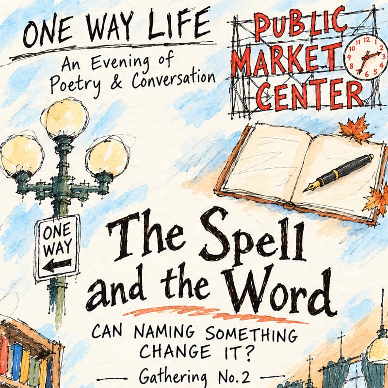 Cover Image for One Way Life: An Evening Of Poetry & Conversation