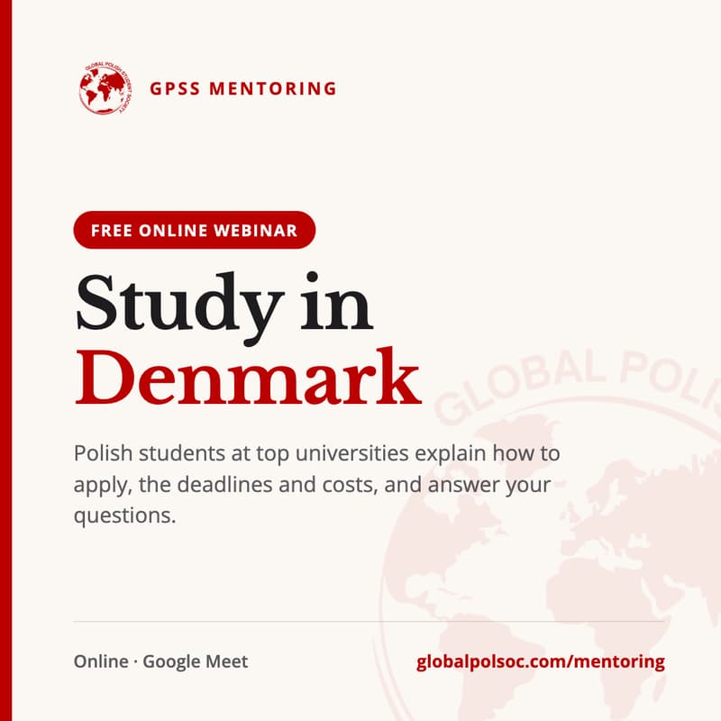 Cover Image for Studia w Danii – Webinar GPSS