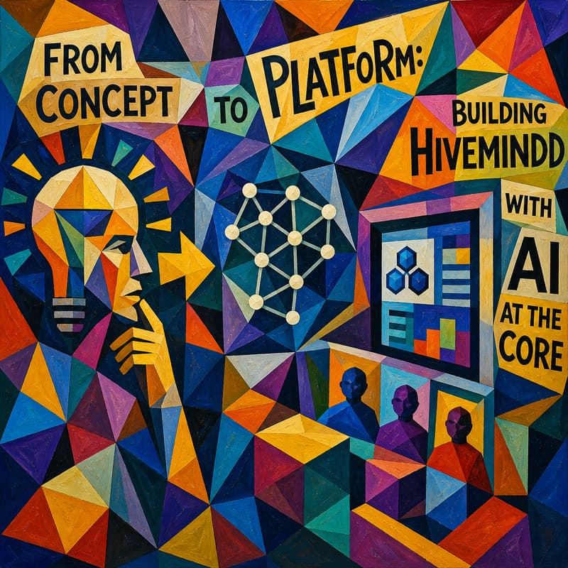 Cover Image for From Concept to Platform: Building Hivemindd with AI at the Core
