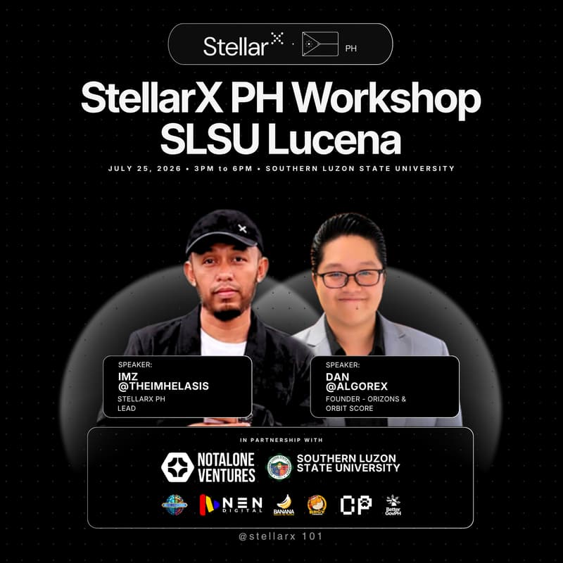 Cover Image for StellarX PH Online Workshop Series with SLSU Lucena