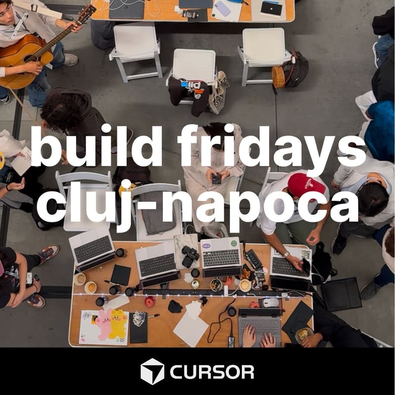 Cover Image for build fridays cluj - work on your startup alongside others (bring laptop)