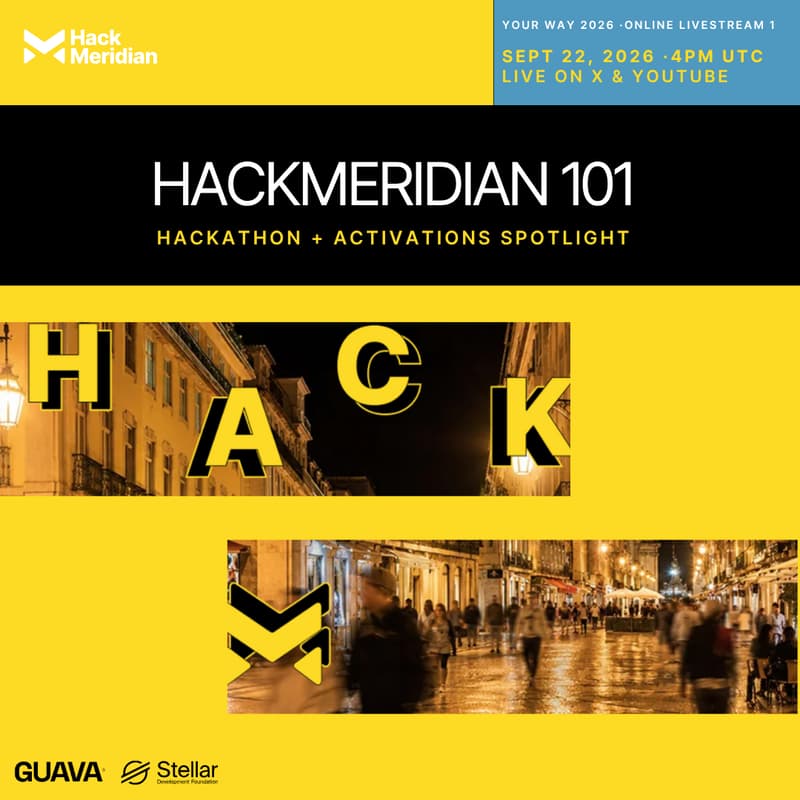 Cover Image for HackMeridian 101 Livestream