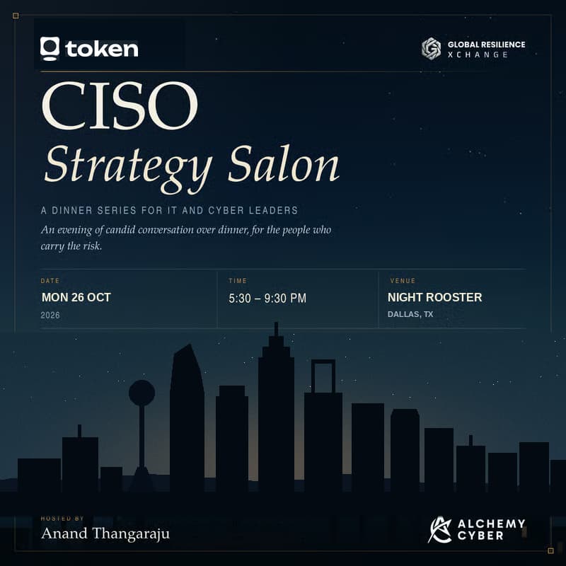 Cover Image for CISO Strategy Salon - Dallas