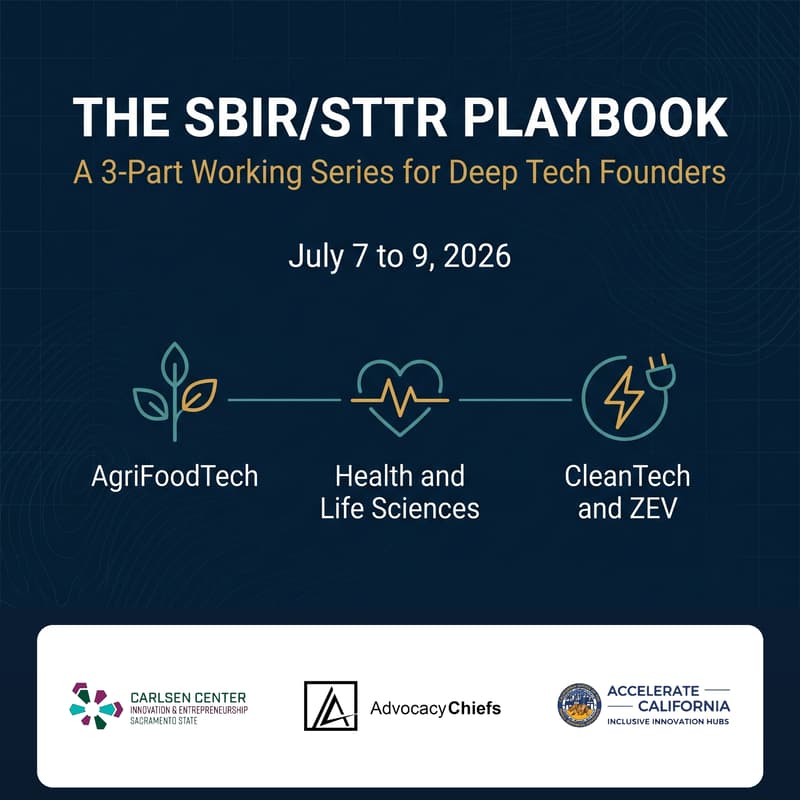 Cover Image for The SBIR/STTR Playbook: A 3-Part Series (Session 1)