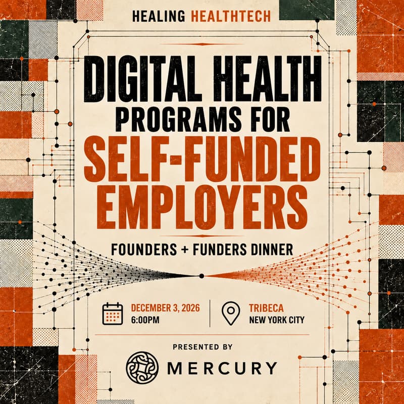 Cover Image for Self-Funded Employer Healthcare Founders and Funders Dinner