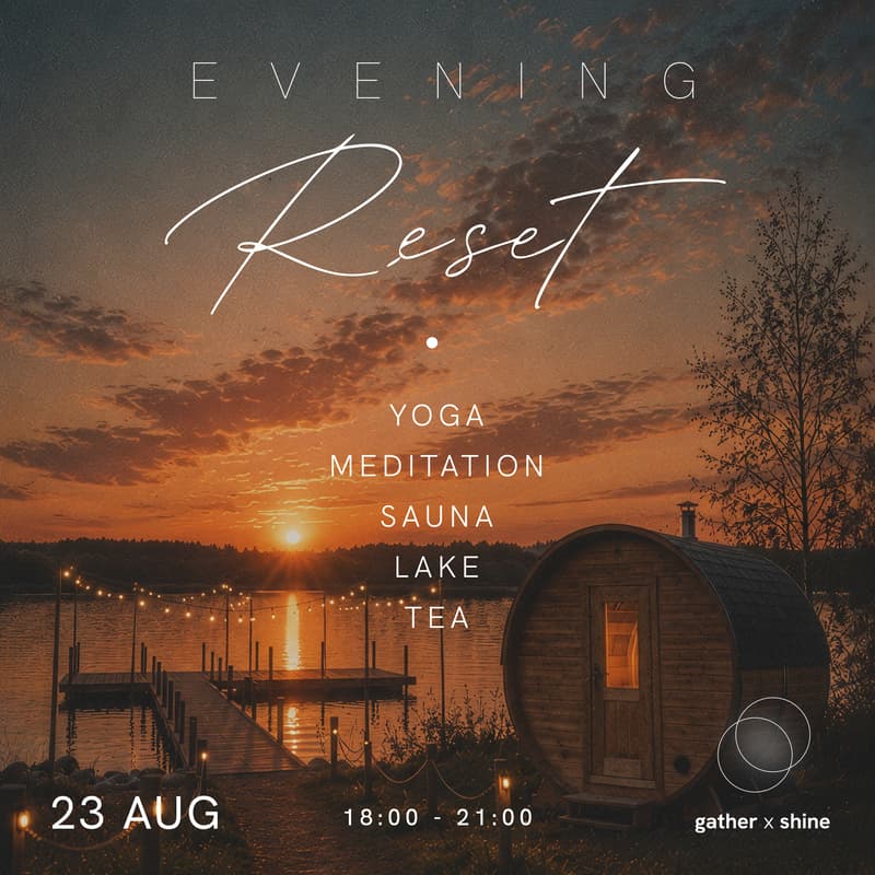Cover Image for Gather & Shine Evening Retreat