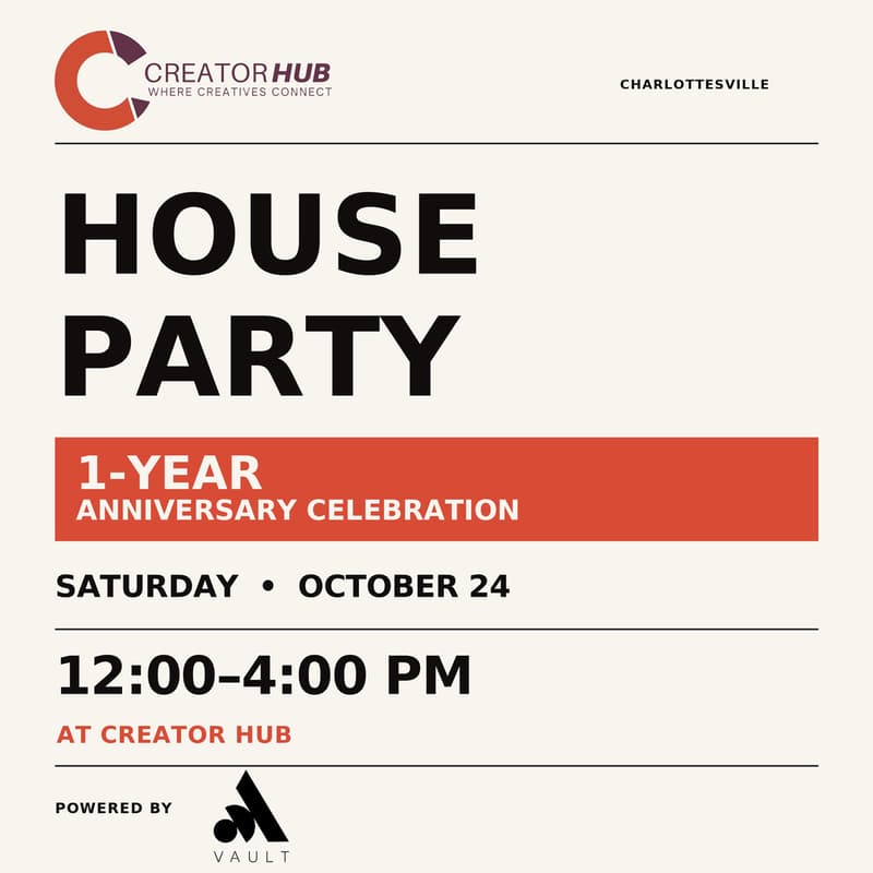 Cover Image for House Party @ Creator Hub