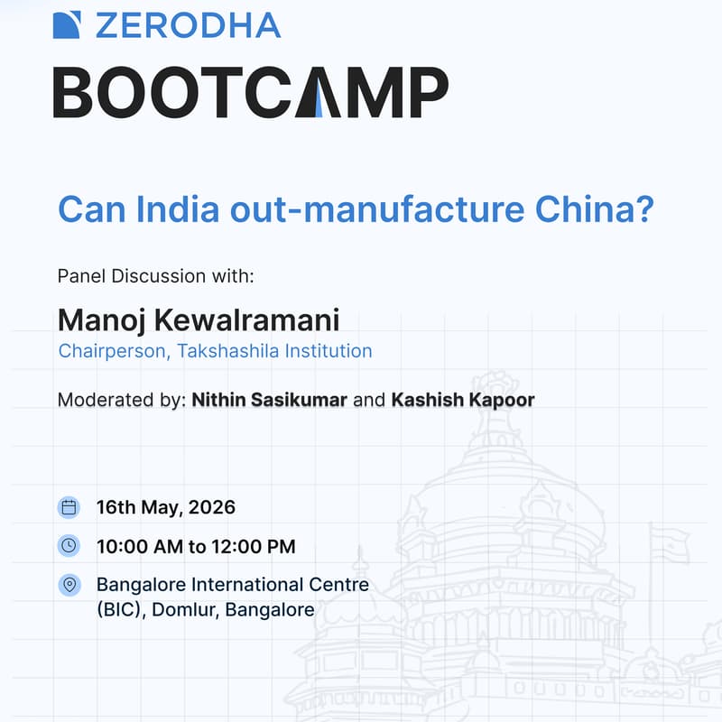 Cover Image for Zerodha Bootcamp - Bangalore Edition