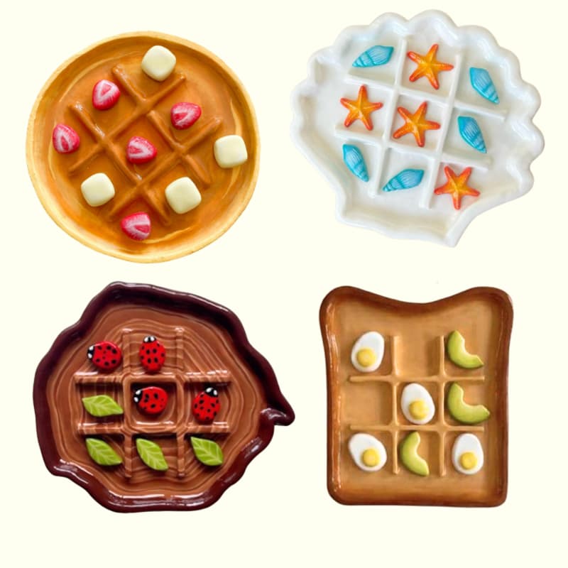 Cover Image for Adult's Clay Class: Tic Tac Toe Board