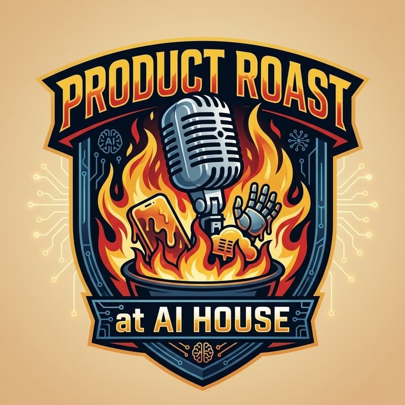 Cover Image for Product Roast at AI House: No AI Was Harmed (Just Embarrassed)