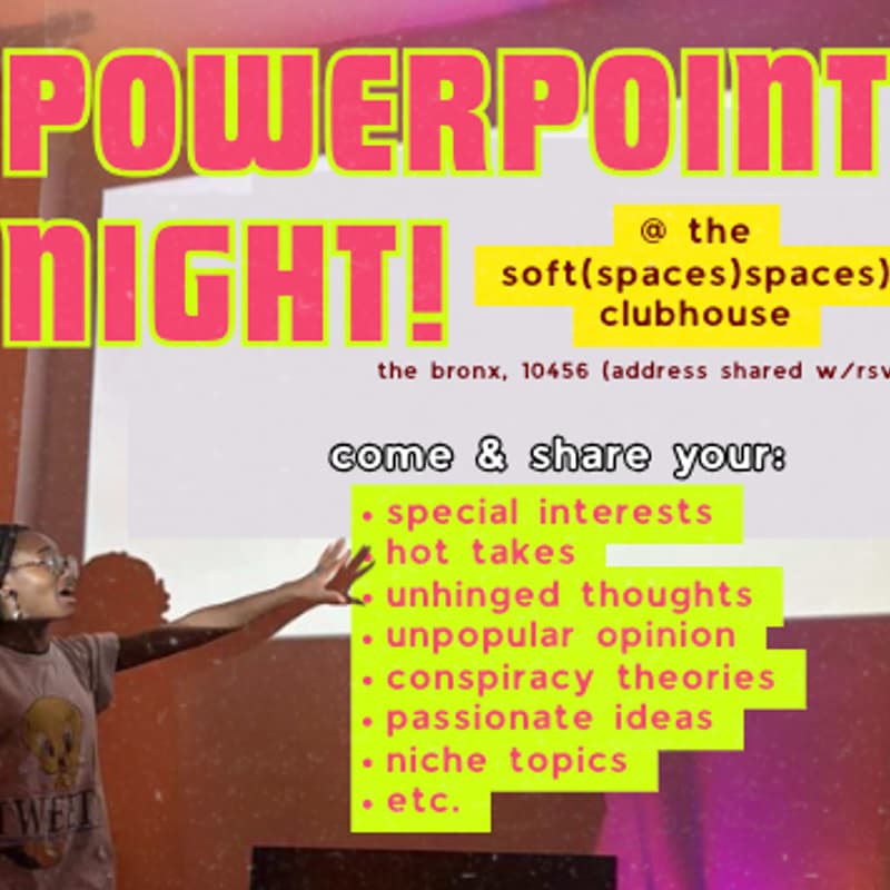 Cover Image for powerpoint night! 🎤✨