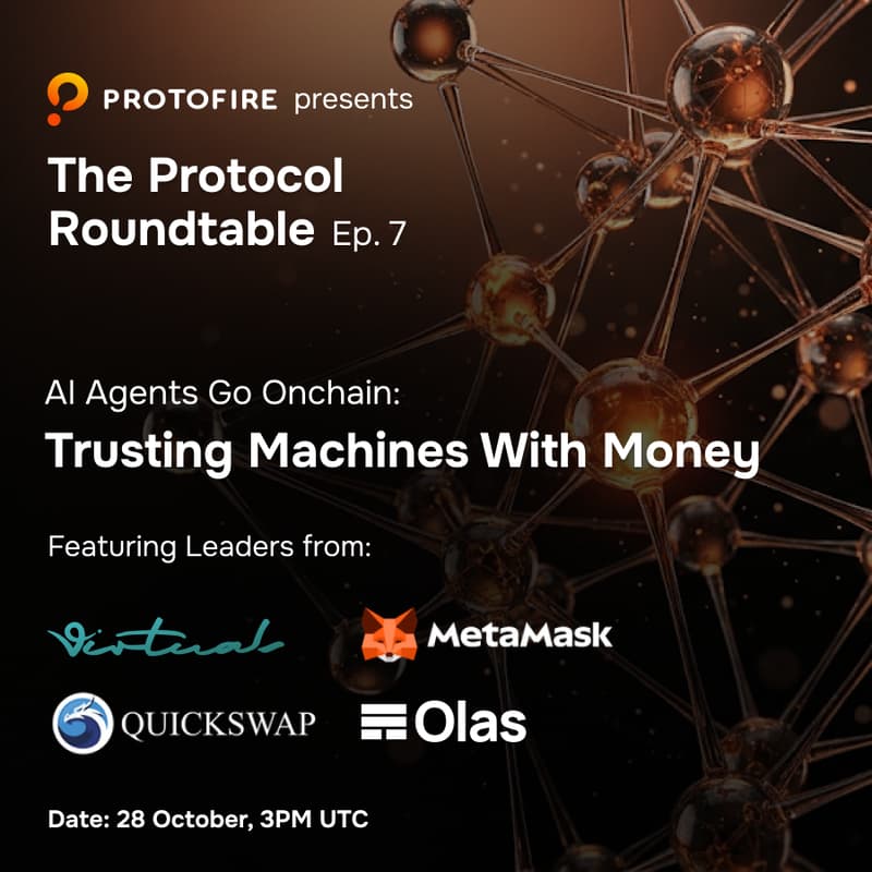 Cover Image for The Protocol Roundtable Ep. 7: AI Agents Go Onchain