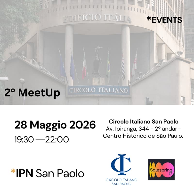 Cover Image for IPN San Paolo - 2° MeetUp