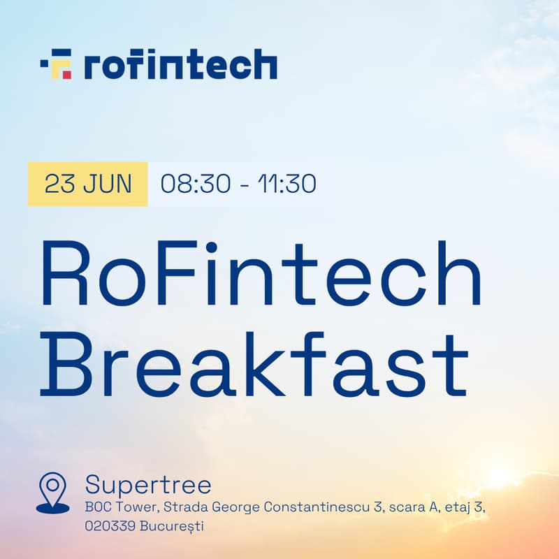 Cover Image for RoFintech Breakfast hosted by Supertree