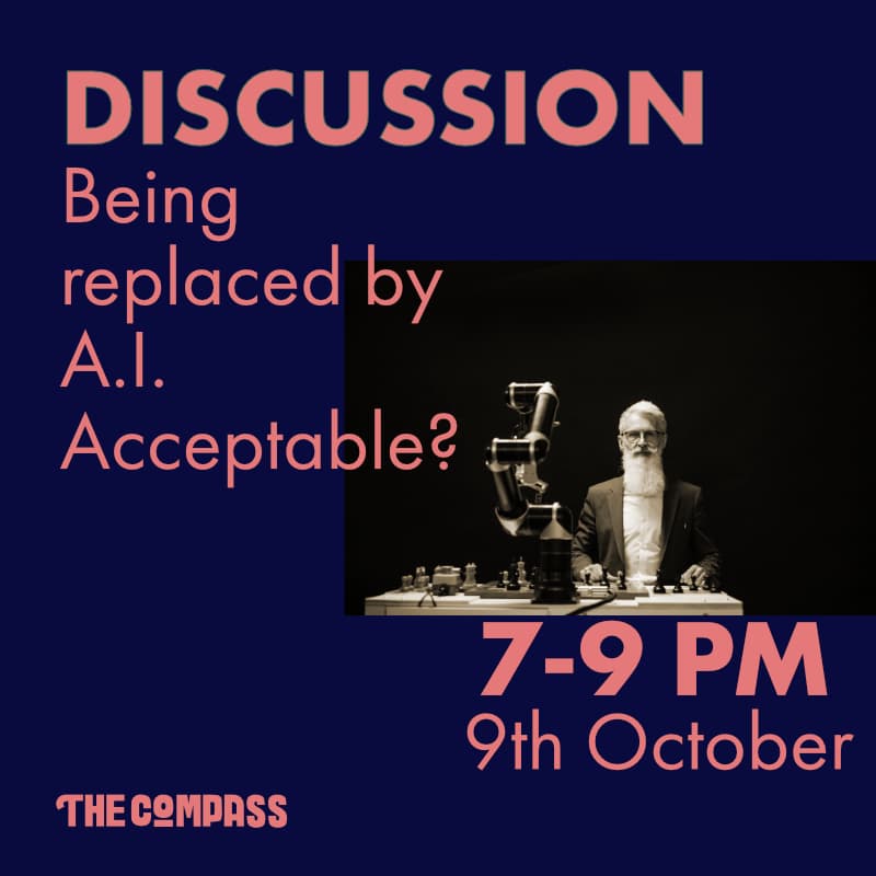 Cover Image for DISCUSSION: Being replaced by AI Acceptable?