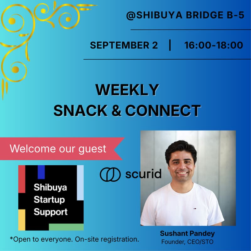 Cover Image for Weekly Snack & Connect in collaboration with Sushant Pandey