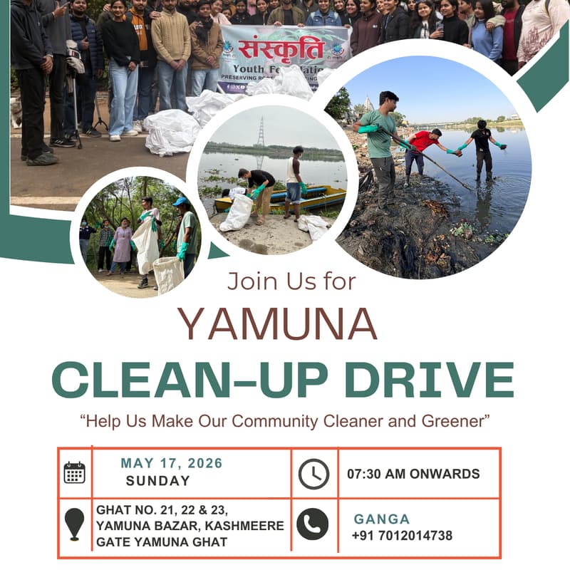 Cover Image for 🌊 Mission Yamuna: Trash to Transformation ♻️