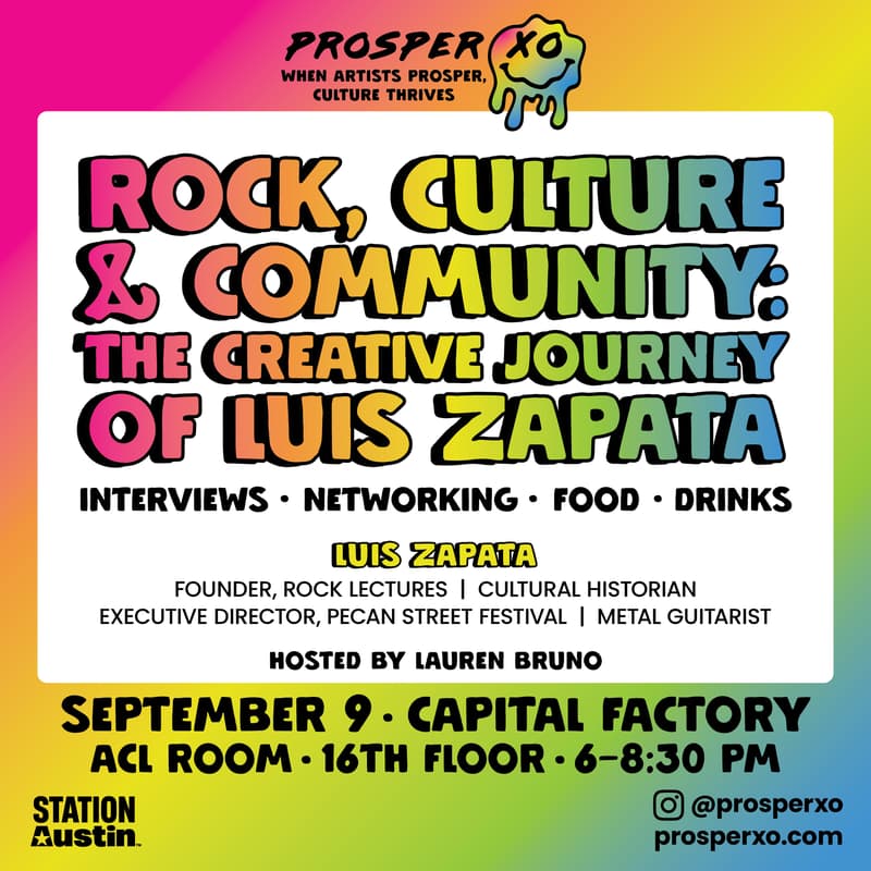 Cover Image for Rock, Culture & Community: The Creative Journey of Luis Zapata