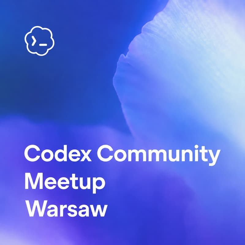 Cover Image for ☕️ OpenAI Codex Community Build Meetup - Warsaw