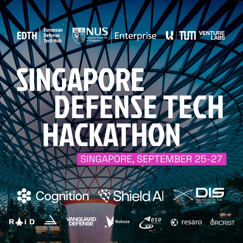 Cover Image for Singapore Defense Tech Hackathon