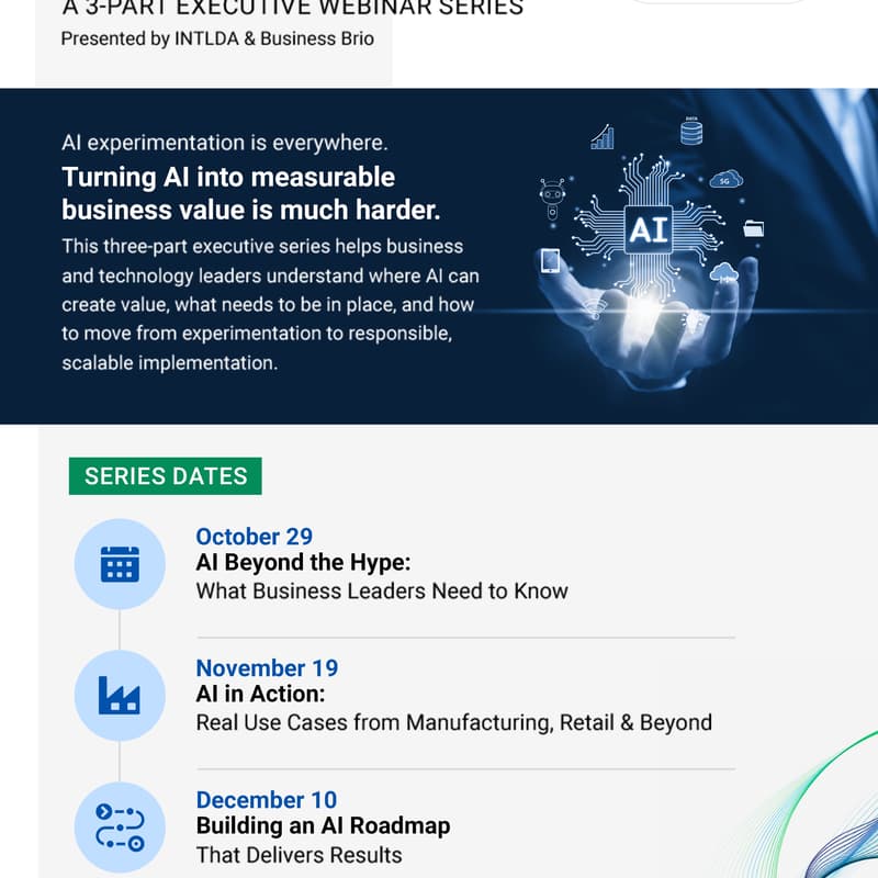 Cover Image for AI Beyond the Hype: What Business Leaders Need to Know