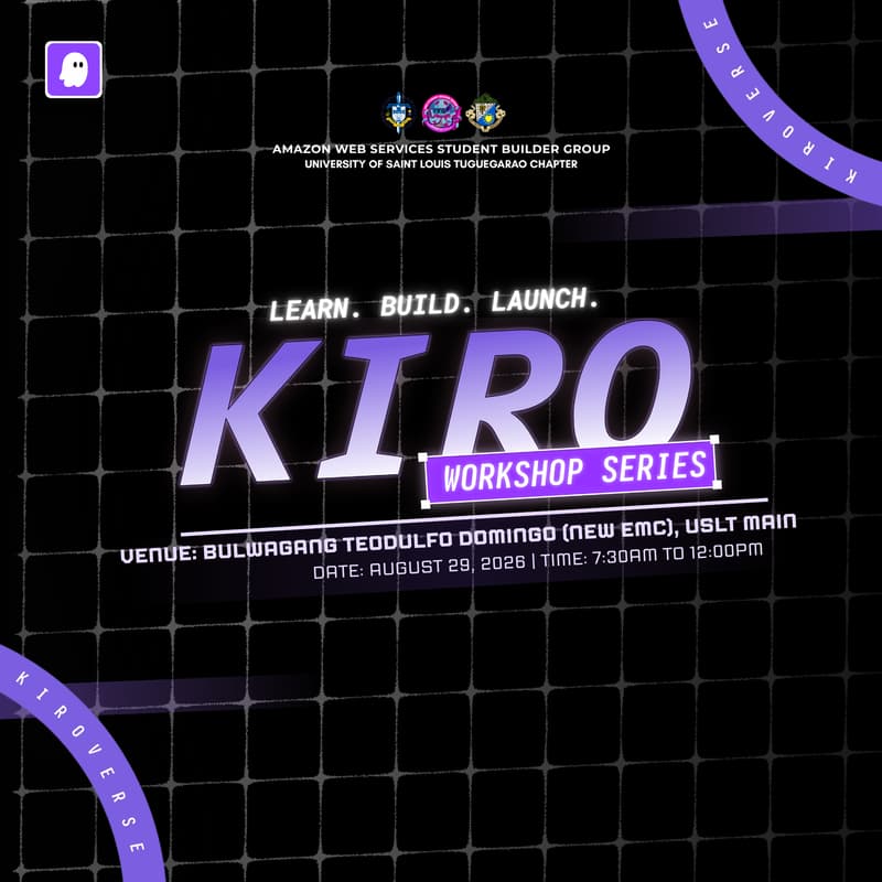 Cover Image for Learn. Build. Launch: Kiro Workshop