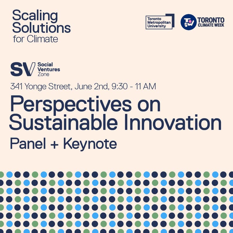 Cover Image for Perspectives on Sustainable Innovation: Panel + Keynote