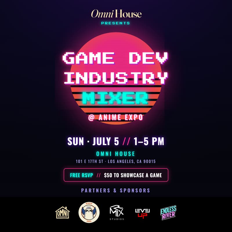 Cover Image for Game Dev Mixer LA @ Anime Expo