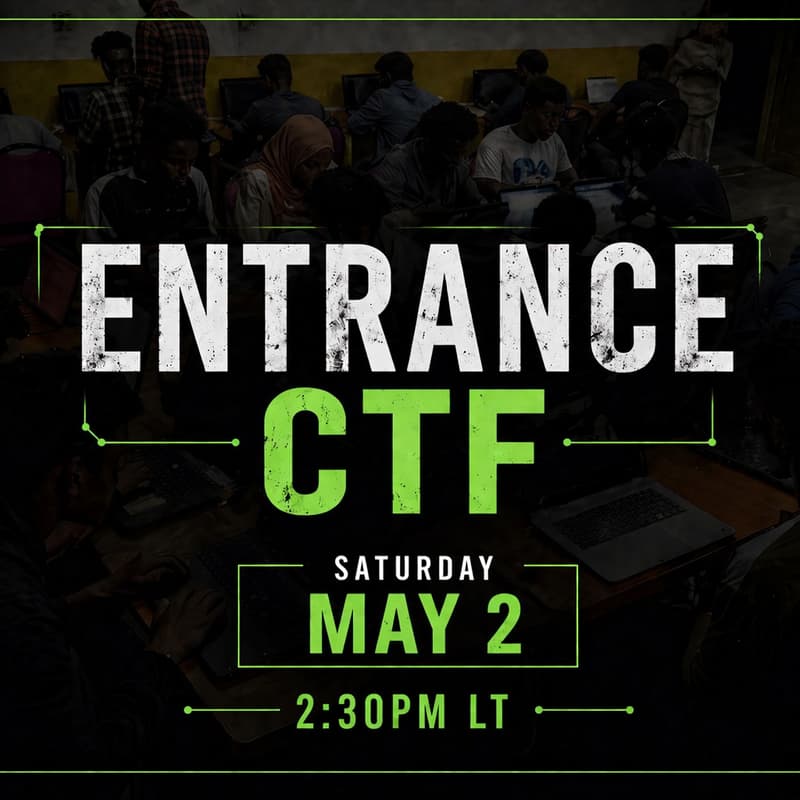 Cover Image for ENTRANCE CTF