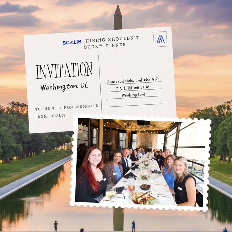 Cover Image for Hiring Shouldn't Suck™ Dinner (DC - 11/16/26)