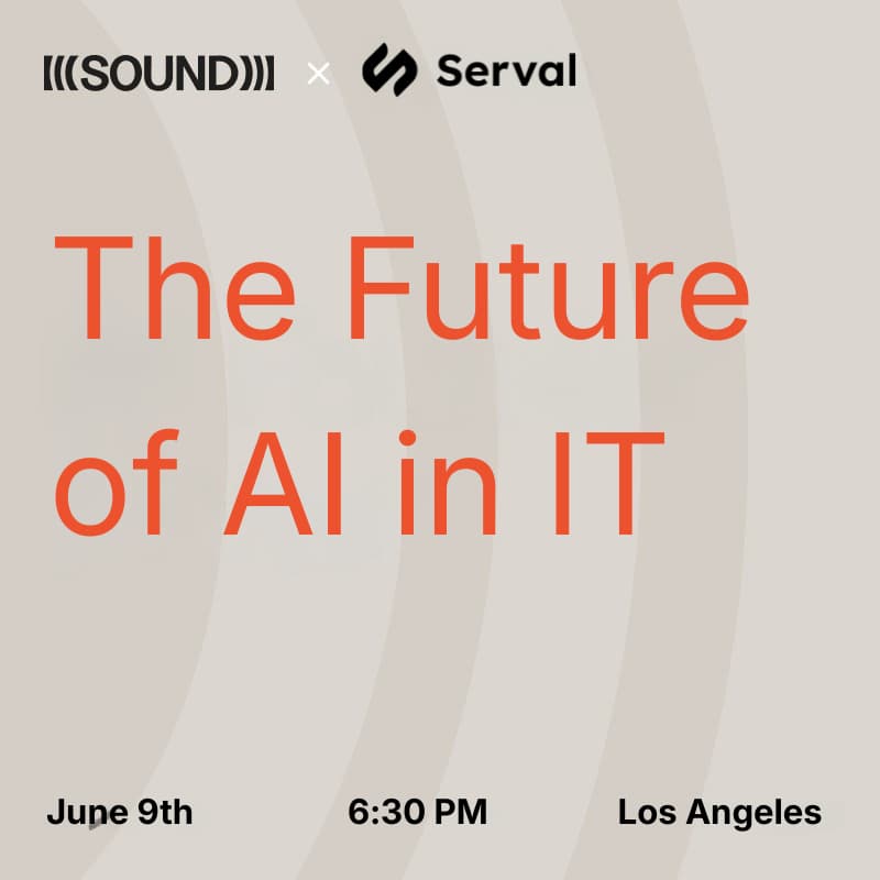 Cover Image for A Private Dinner on the Future of AI in IT