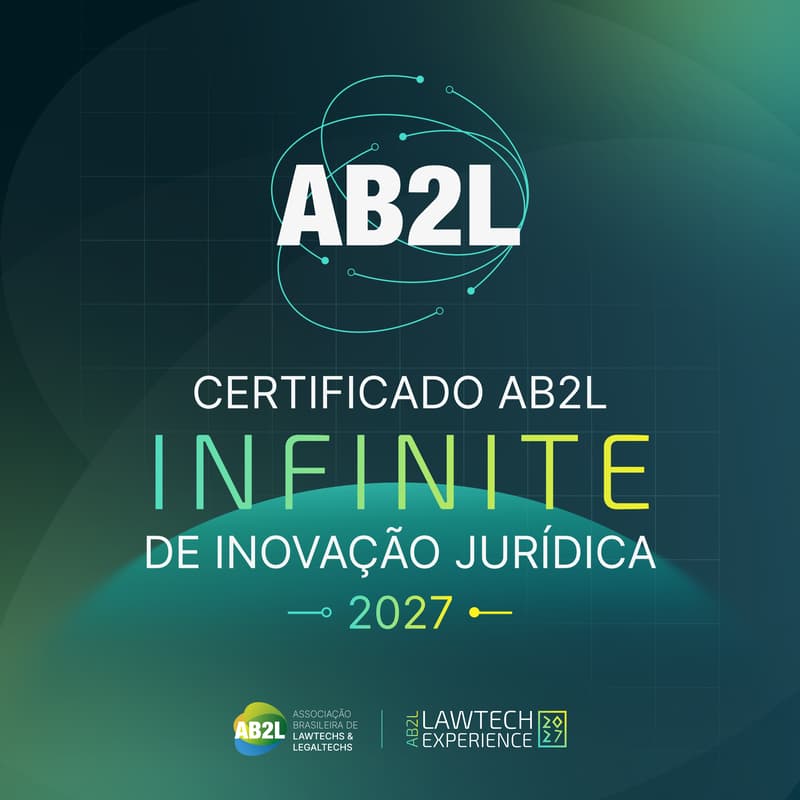 Cover Image for Lançamento de Edital Certificação AB2L Infinite de Inovação Jurídica 2027
