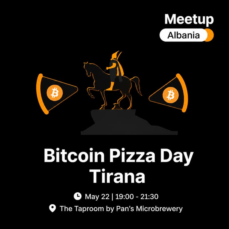 Cover Image for Bitcoin Pizza Day Tirana