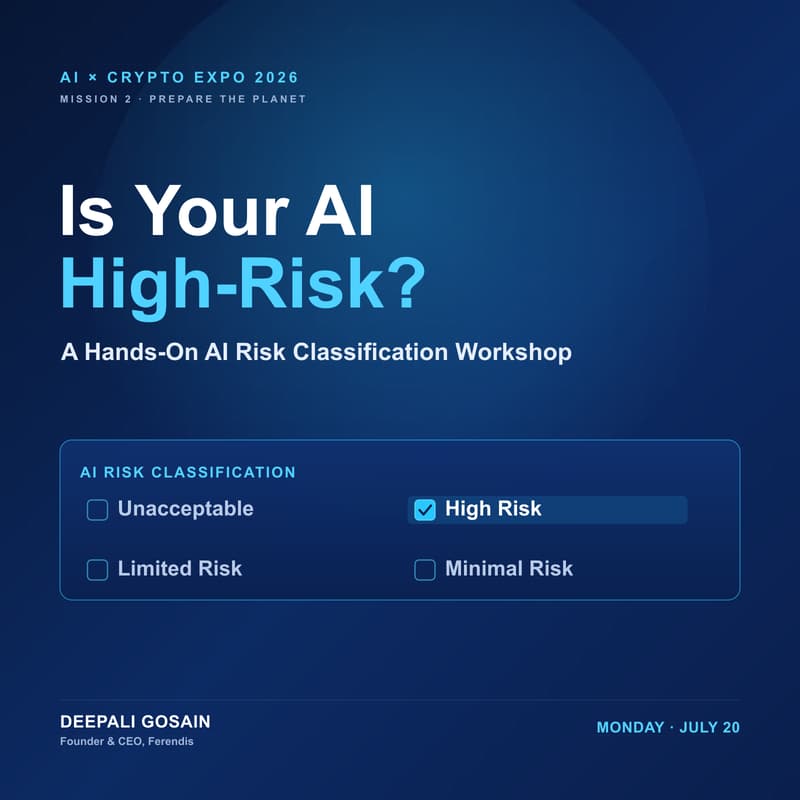 Cover Image for Is Your AI High-Risk? A Hands-On AI Risk Classification Workshop