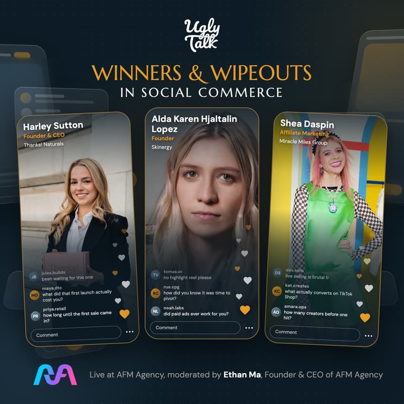 Cover Image for UGLY TALK: WINNERS AND WIPEOUTS IN SOCIAL COMMERCE